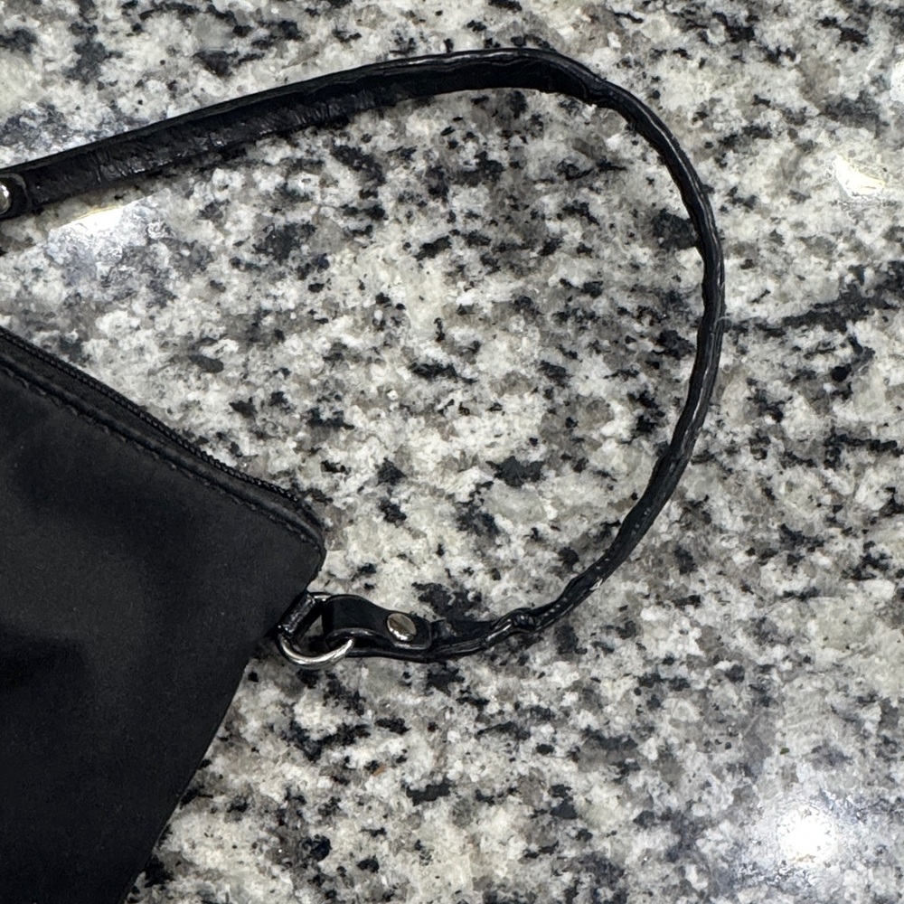 Coach Black Signature Wristlet - Picture 4 of 4
